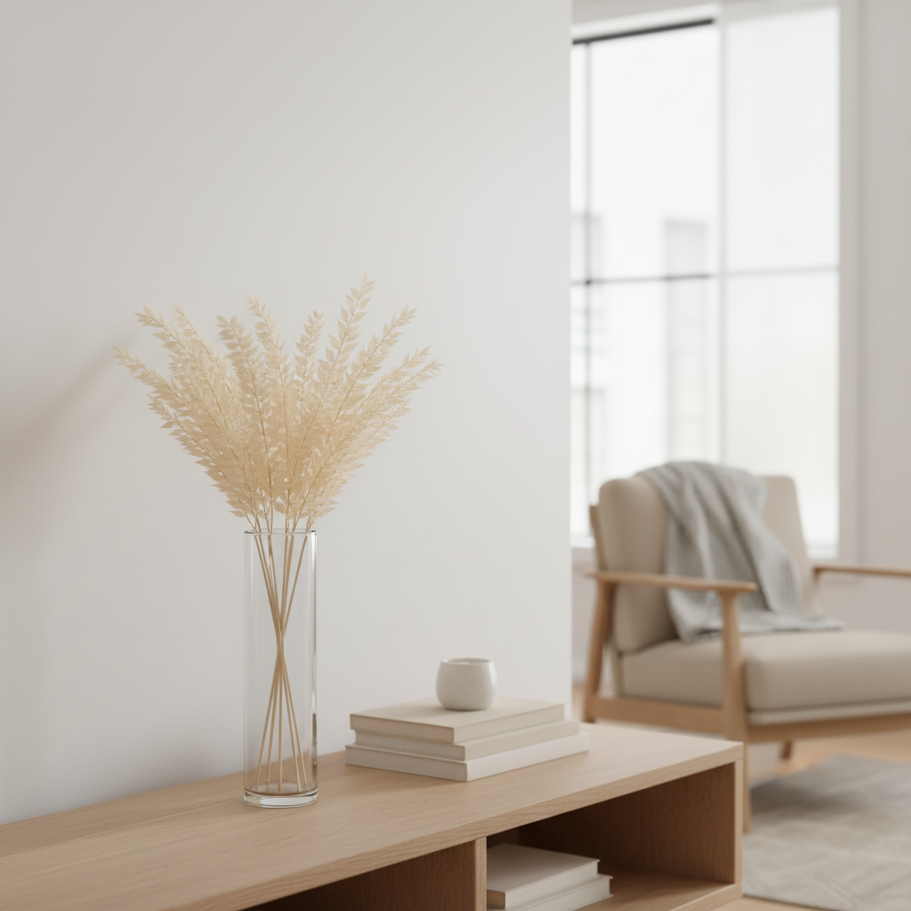 Preserved Dried Ruscus - Bleached