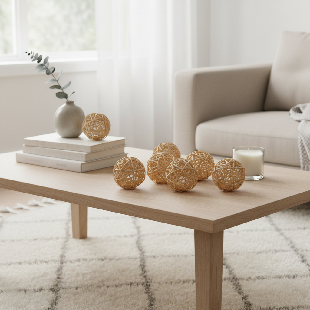 Natural 4" Vine Balls