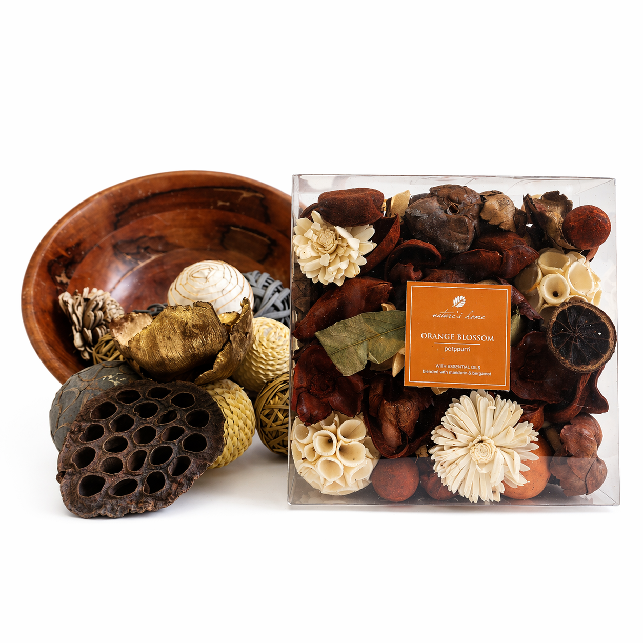Scented Potpourri Box - Orange Blossom