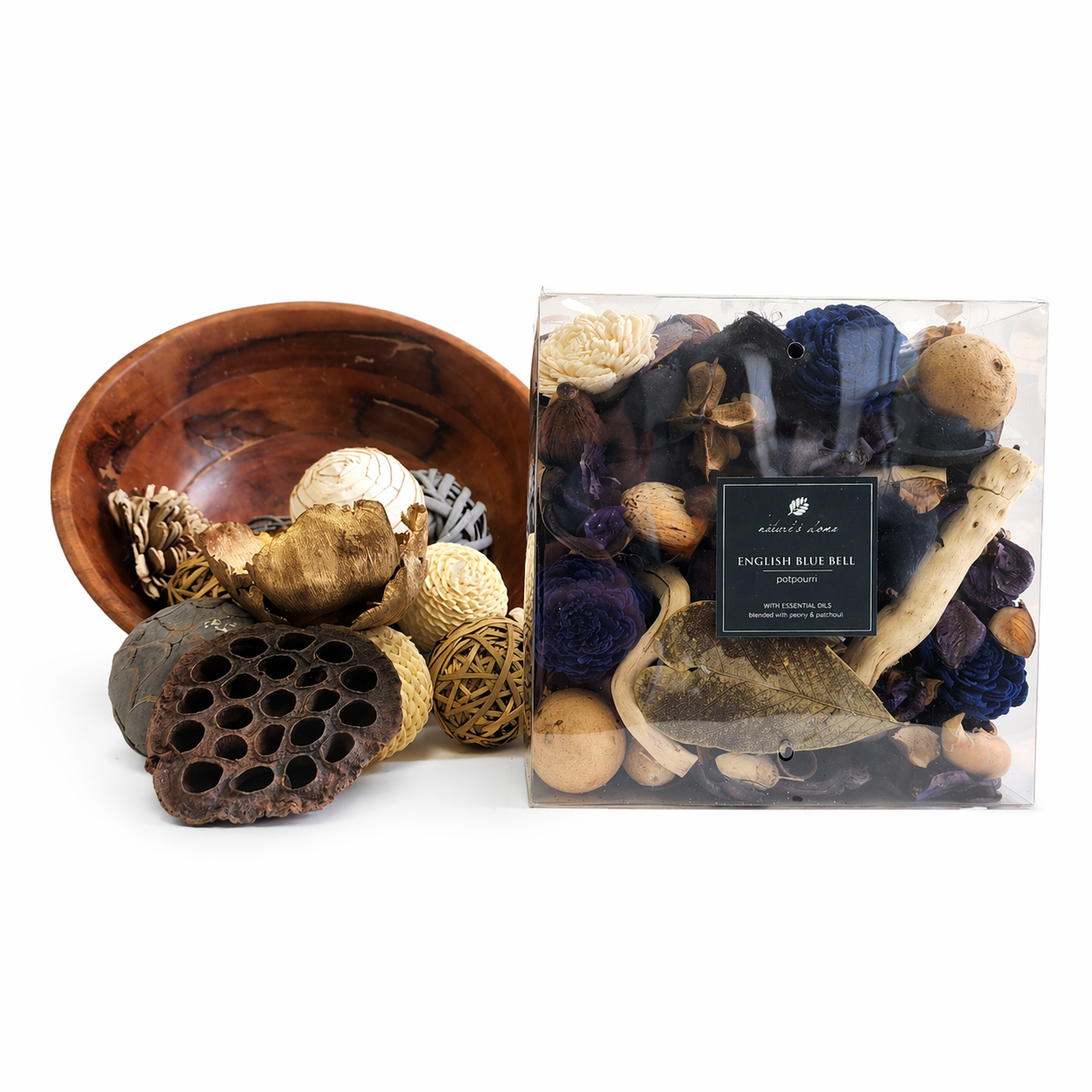 Scented Potpourri Box - English Blue Bell