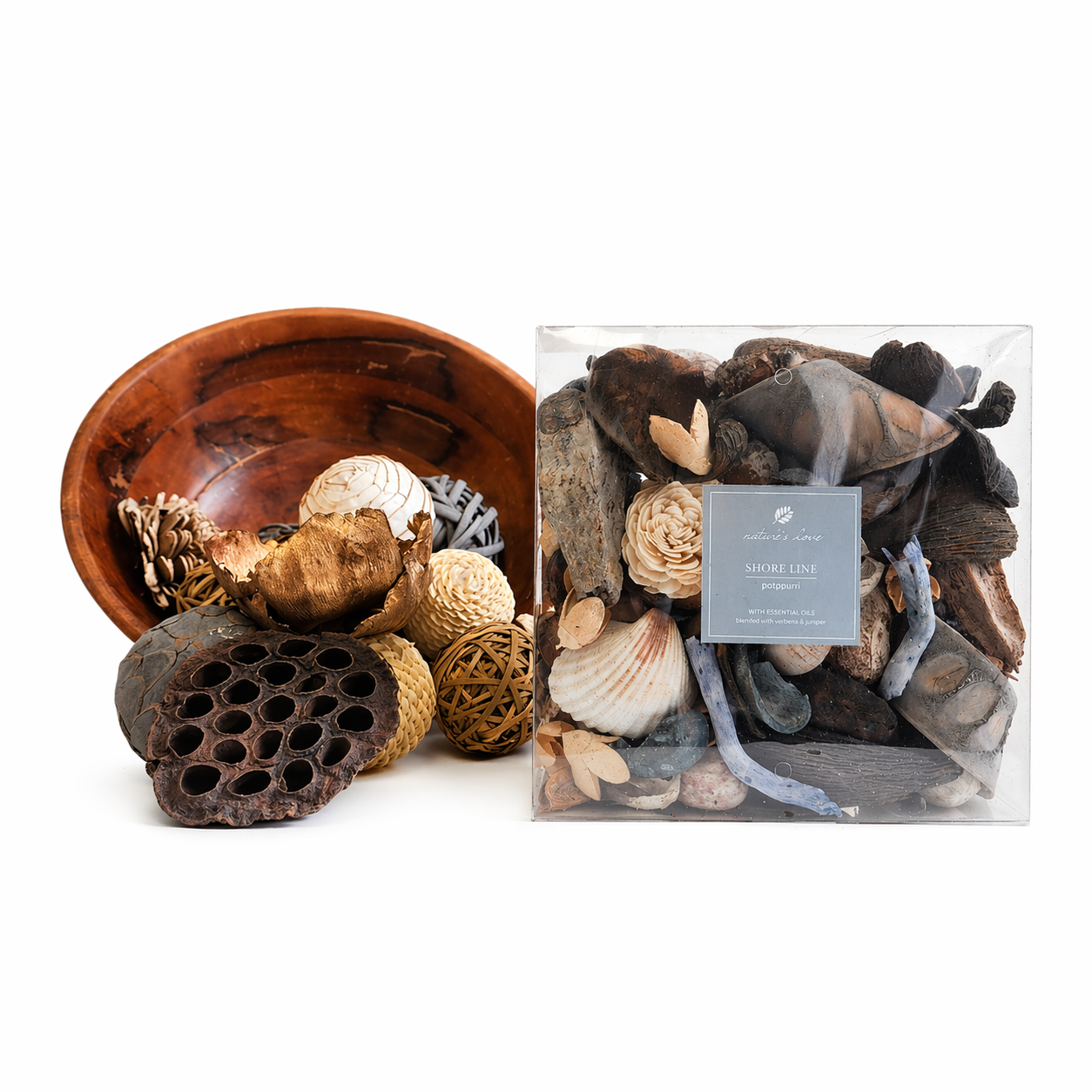 Scented Potpourri Box - Shore Lime