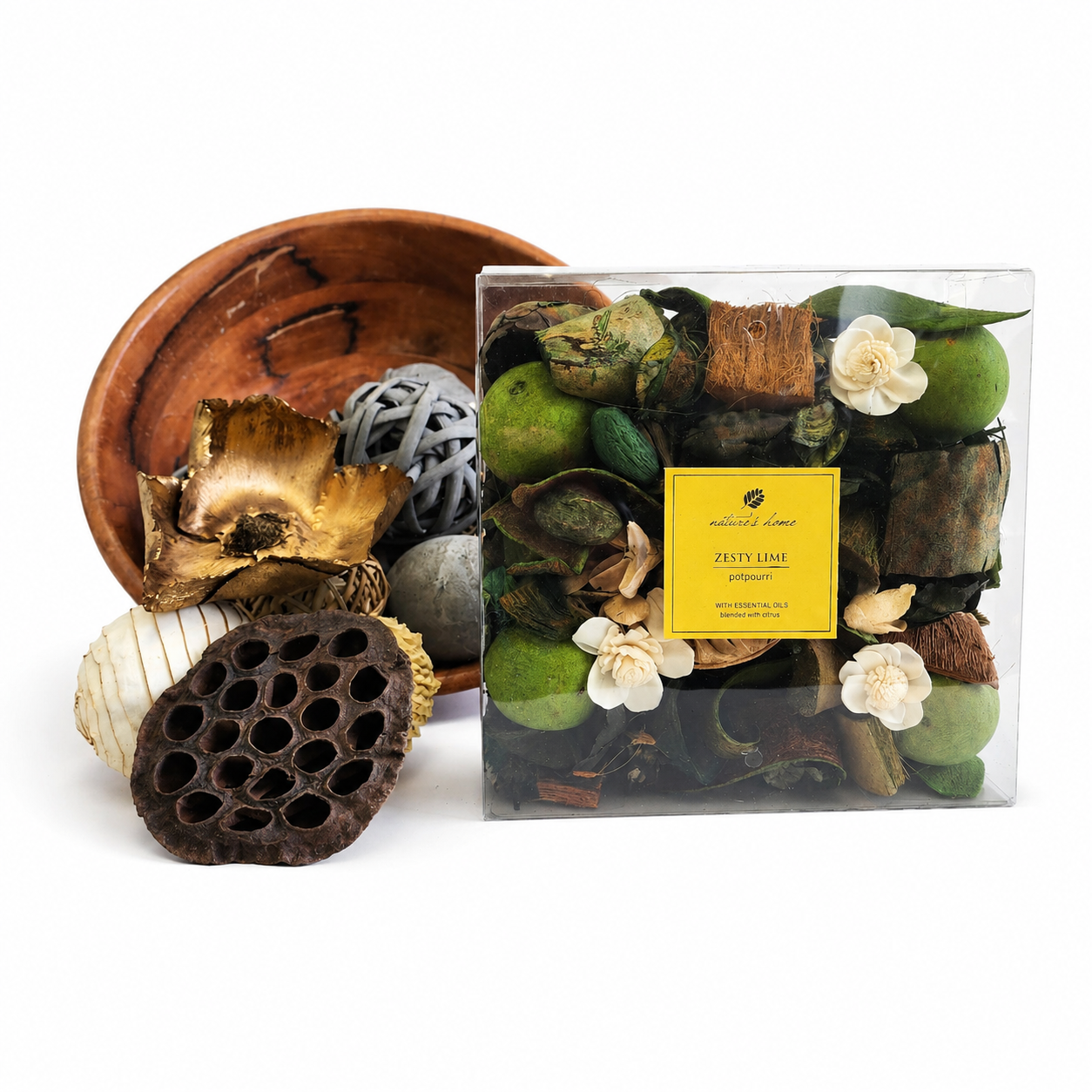 Scented Potpourri Box - Zesty Lime
