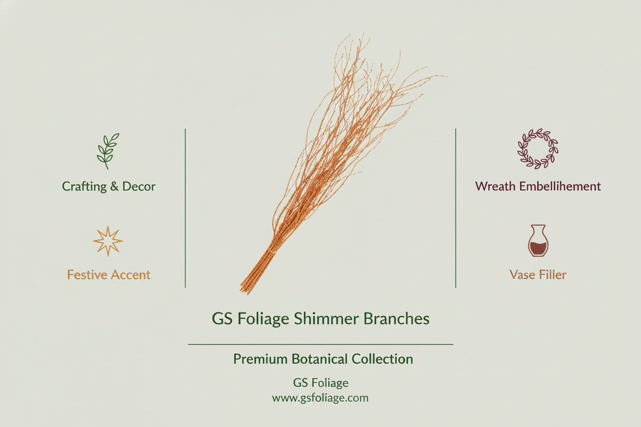 Red Glitter 4 Foot Birch Branches