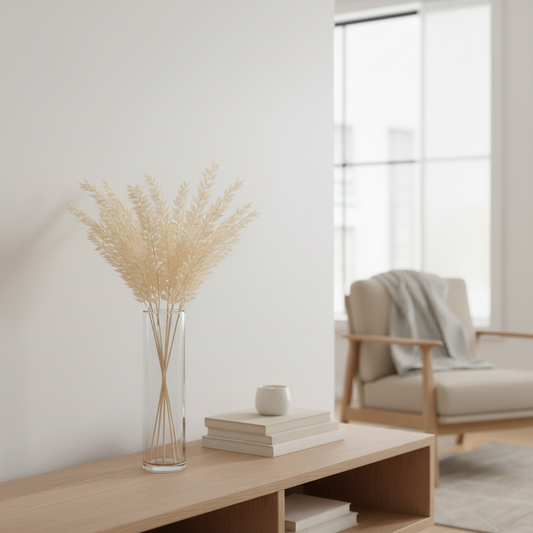 Preserved Dried Ruscus - Bleached