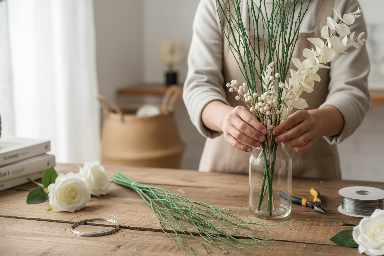 Red Glitter 4 Foot Birch Branches