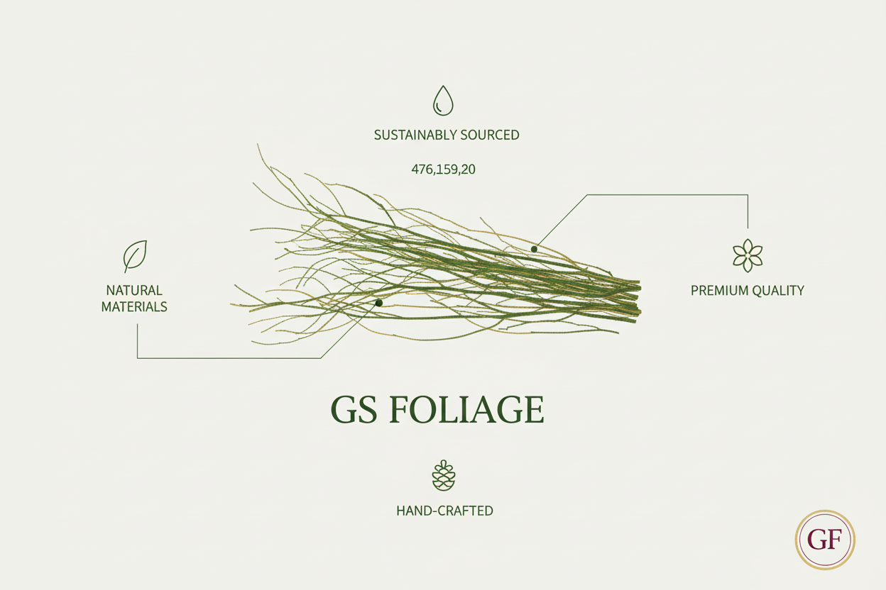 Red Glitter 4 Foot Birch Branches