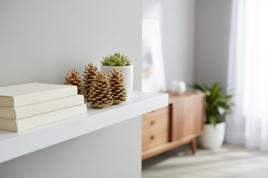 Metallic Gold Pinecones - 3-4"