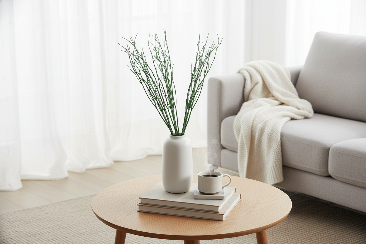 Red Glitter 4 Foot Birch Branches