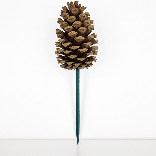 Natural Pinecone Pick - 6 Inch Stem (Loblolly)