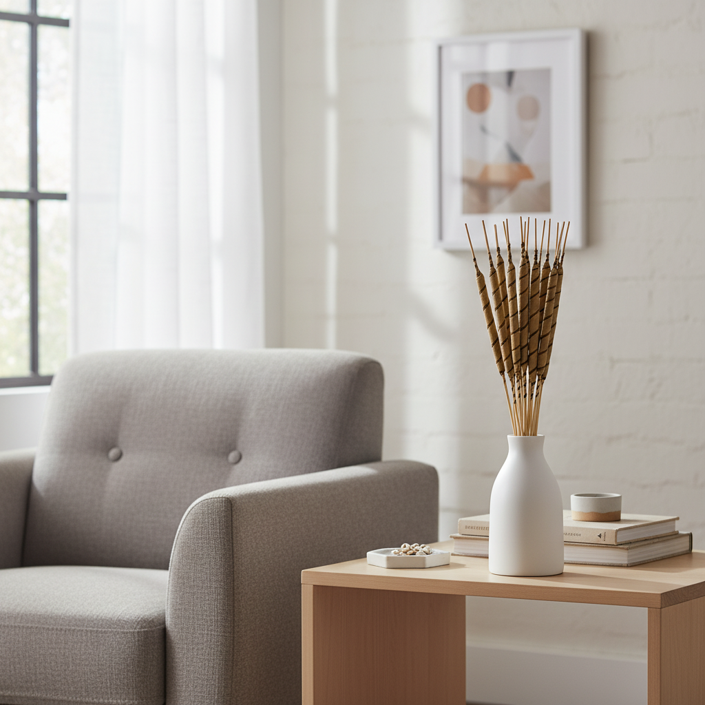 Spiral Dried Cattails | 25pc Bunch