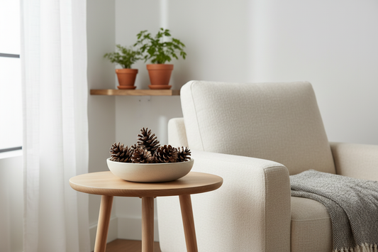 Natural Pinecones -4-6"