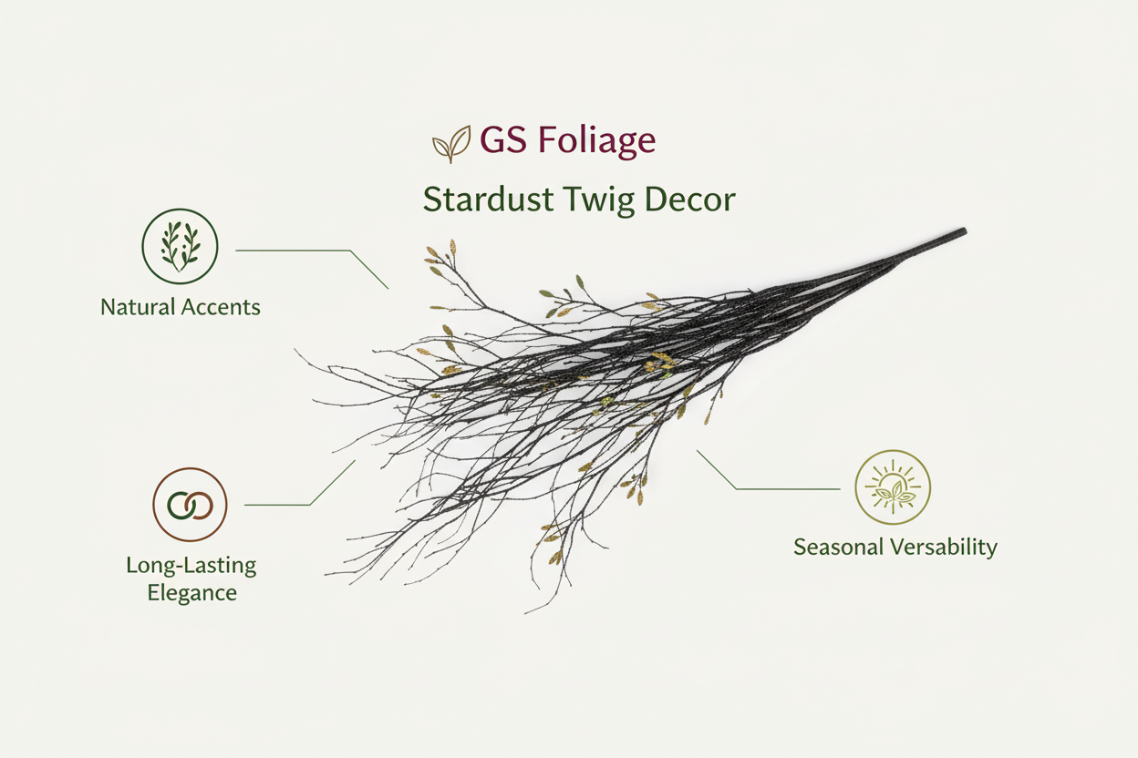 Red Glitter 4 Foot Birch Branches