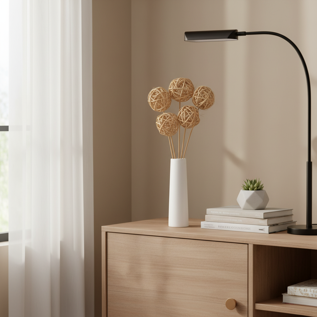 Natural 3" Vine Balls | 15" stem