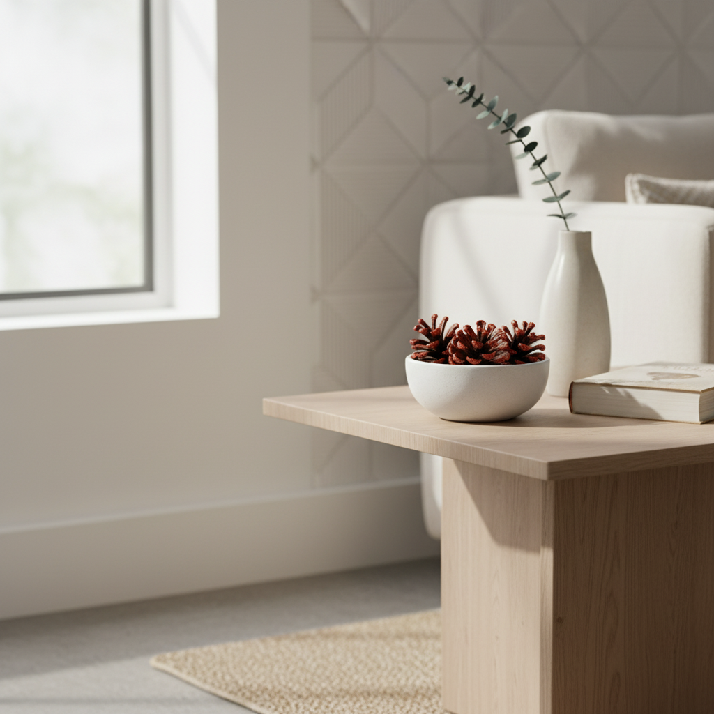 Silver Glitter Pinecones - 1-2"