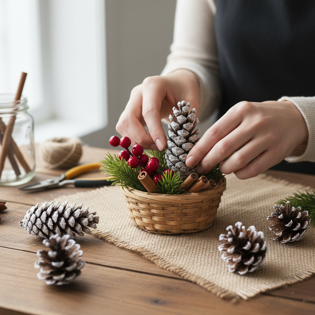 Strobus Pinecones (Painted)