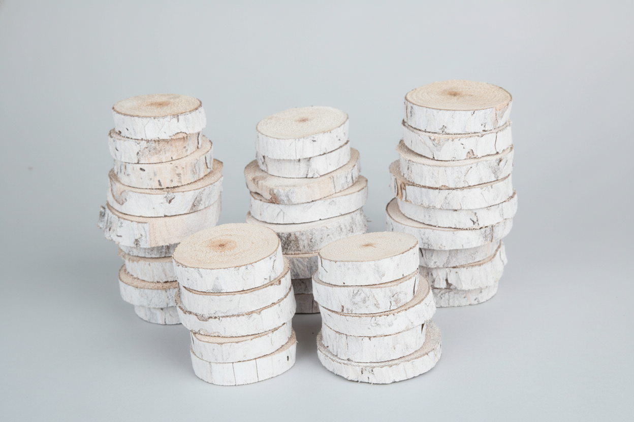 Natural Wood Slices | Approx. 30pcs