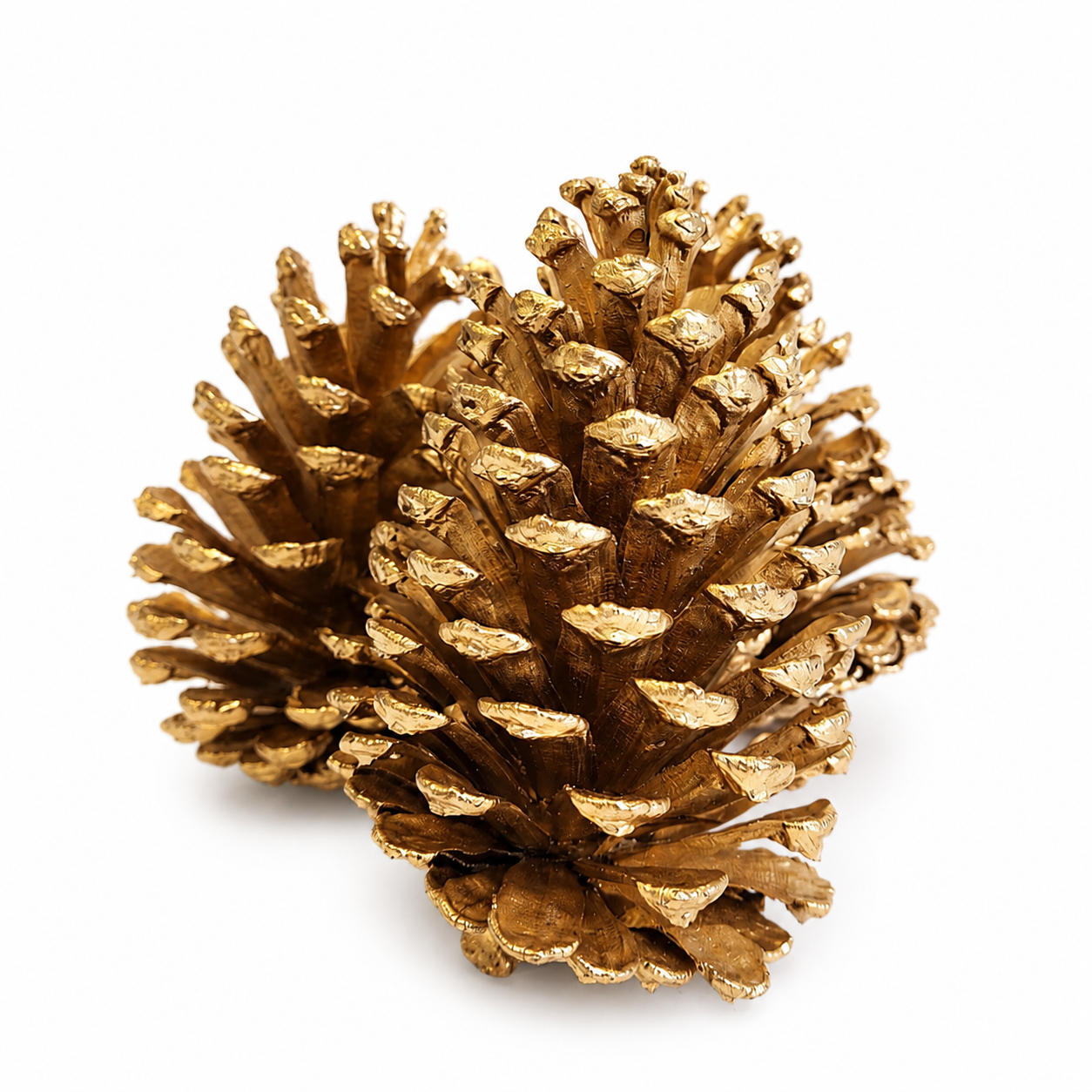 Metallic Gold Pinecones - 4-6"