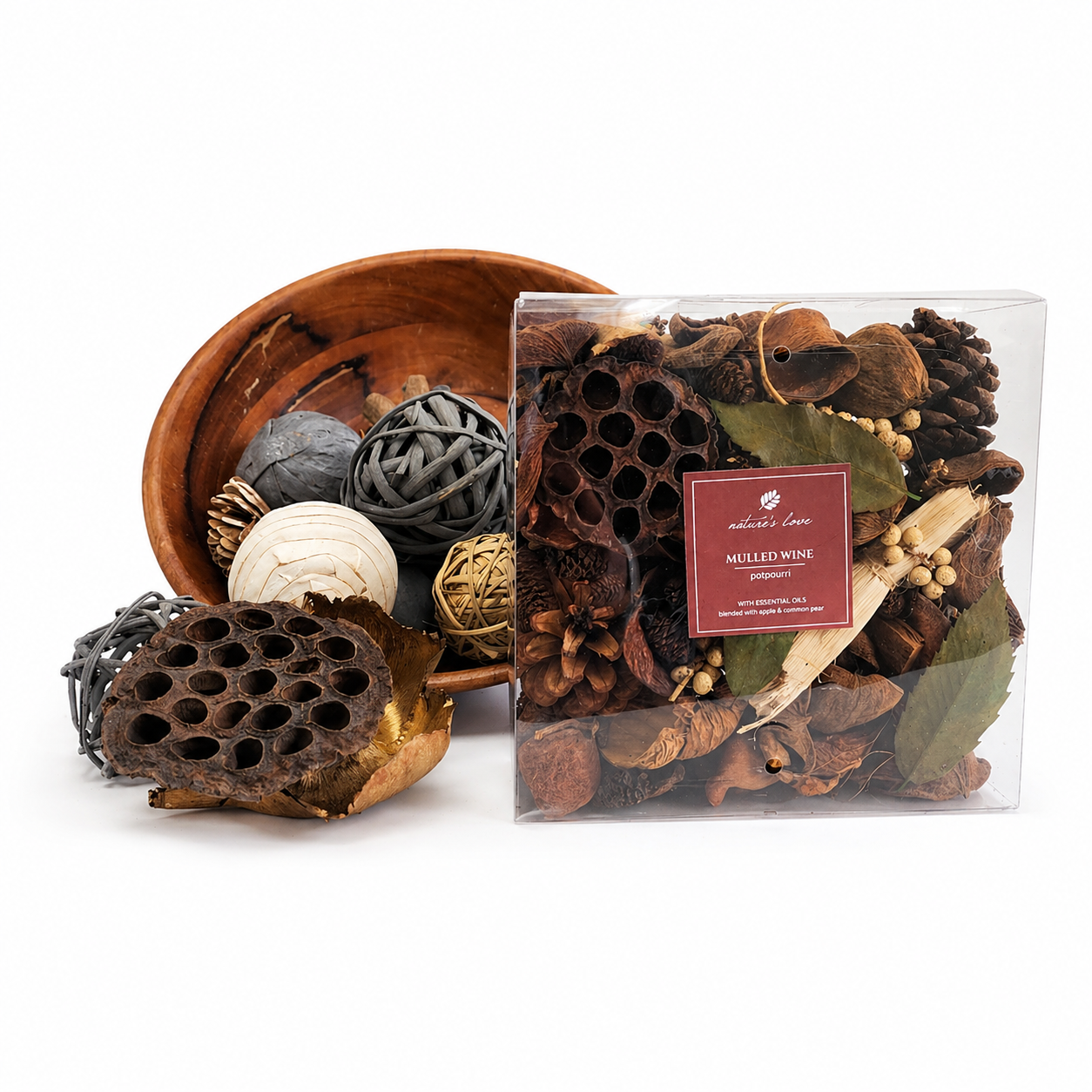 Scented Potpourri Box - Mulled Wine