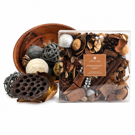 Scented Potpourri Box - Spiced Hazelnut