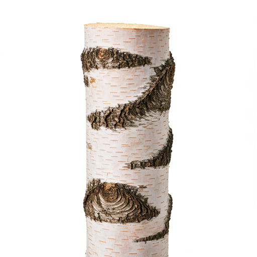 Birch poles