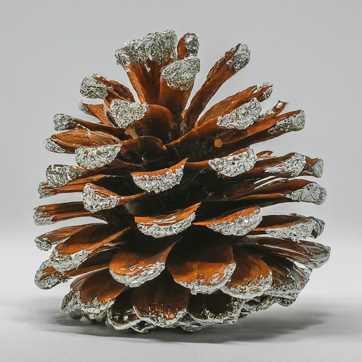 Austriaca pinecones glittered tip