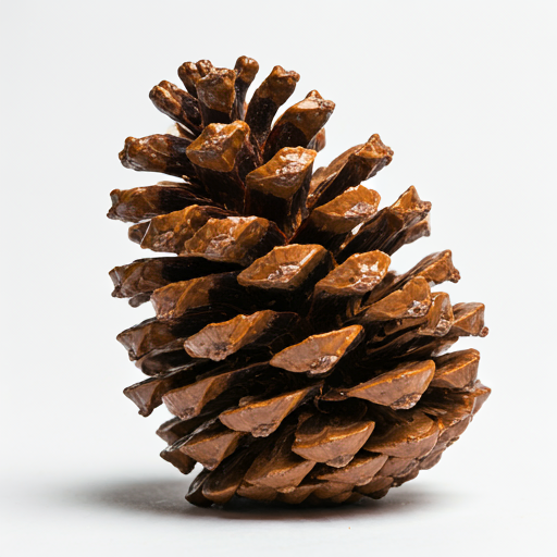 Long leaf pinecones painted