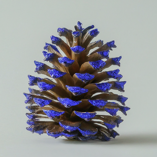 Austriaca pinecones glittered tip